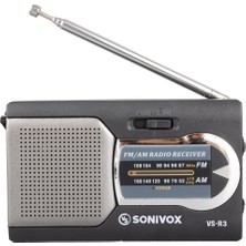 Go İthalat Siyah Renk Cep Tipi Analog Fm Radyo Vs-R3 (2818)