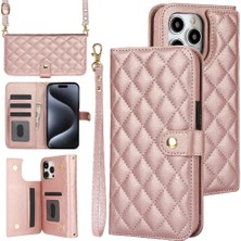 MY Boutique1 Iphone 13 Için Kılıf Pro Max Premium Koruma Standı Fonksiyonu Crossbody 5 (Yurt Dışından)