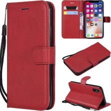 MY Boutique1 Kart Yuvası Klasik Düz Renk Iş Çantası ile iphone X/xs Için Flip Case (Yurt Dışından)