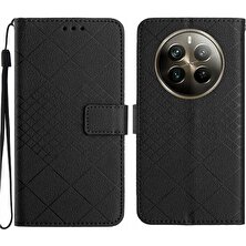 MY Boutique1 Realme Için Flip Case 12 Pro Artı Kart Yuvası Standı Cüzdan Pu Deri Kapak (Yurt Dışından)