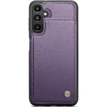 MY Boutique1 Samsung Galaxy A35 5g Pu Deri Ince Darbeye Dayanıklı Caseme Cüzdan Kılıf (Yurt Dışından)