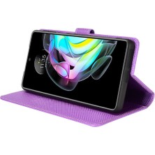 MY Boutique1 Motorola Kenar 20 Kickstand Kapak Kart Tutucu Manyetik Cüzdan Için Kılıf (Yurt Dışından)