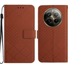 MY Boutique1 Realme Için Flip Case 12 Pro Artı Kart Yuvası Standı Cüzdan Pu Deri Kapak (Yurt Dışından)