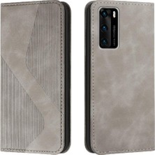 MY Boutique1 Huawei P40 Kart Yuvaları Tutucu Pu Deri Cüzdan Kickstand Için Kılıf Folio (Yurt Dışından)