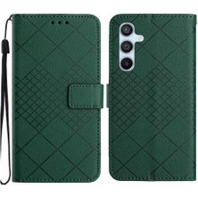 BDT Boutique Samsung Galaxy M14 5g Için Flip Case Kart Yuvası El Kayışı Kapak ile Standı (Yurt Dışından)