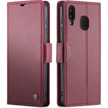 MY Boutique1 Samsung Galaxy A20/A30/M10S Cüzdan Durumda Anti Dolandırıcılık Durumda (Yurt Dışından)