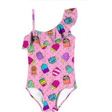 Slipstop Kız Çocuk Frutti Swimsuit Mayo