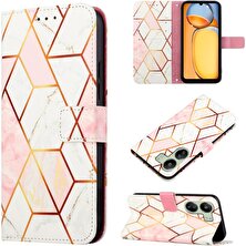 MY Boutique1 Xiaomi Redmi Için Kılıf Redmi 4g Cüzdan Pu Deri Kickstand Mermer Desen (Yurt Dışından)