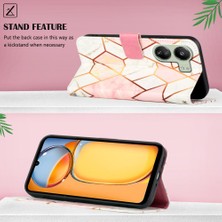 MY Boutique1 Xiaomi Redmi Için Kılıf Redmi 4g Cüzdan Pu Deri Kickstand Mermer Desen (Yurt Dışından)