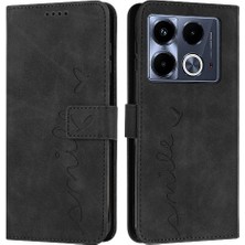 BDT Boutique Infinix Not Için Kılıf 40 4g Pu Deri Tam Koruma Darbeye Çevir (Yurt Dışından)