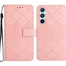 SZY Mall Samsung Galaxy M14 5g Için Flip Case Kart Yuvası El Kayışı Kapak ile Standı (Yurt Dışından)