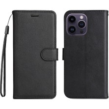 SZY Mall Iphone 15 Için Flip Case Pro Max Iş Cüzdan Telefon Kılıfı Yüksek Kalite (Yurt Dışından)