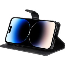 SZY Mall Iphone 15 Pro Için Flip Case Yüksek Kaliteli Deri Iş Cüzdan Telefon (Yurt Dışından)