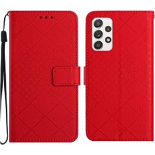 SZY Mall Samsung Galaxy A73 5g Manyetik Kapak Için Flip Case Cüzdan Pu Deri Kart (Yurt Dışından)