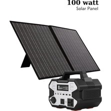 QPEN Taşınabilir Güneş Paneli Katlanabilir 100W 18V 5.5A Pv Modülü Güç Istasyonu Çift Yüzlü Monokristal Güneş Pili