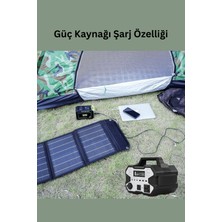 QPEN Taşınabilir Güneş Paneli Katlanabilir 30W 18V 1.66A Pv Modülü Güç Istasyonu Üç Yüzlü Monokristal Güneş Pili