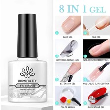 Fontenay Born Pretty 8ın1 Glue Uv Gel (Çok Foksiyonlu Uv Tırnak Jeli) 10ml