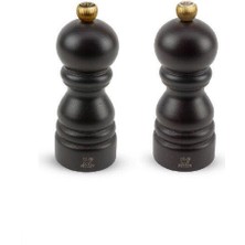 Peugeot K.Biber/Tuz Değirmeni Seti Siyah Lake 12 cm