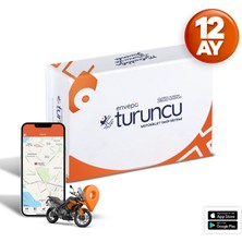 Turuncu Motosiklet Takip Cihazı (12 Aylık) + Buzzer