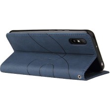 BDT Boutique Xiaomi Redmi 9A Için Kılıf Pu Deri Kart Yuvası Standı ile Folio Kılıf Çevirin (Yurt Dışından)