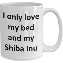 Bexdore Komik Shiba Inu Kupa - Kahve Fincanı Shiba Inu Köpek Kahve Fincanı - Ingilizce Kahve Kupa