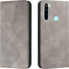 BDT Boutique Xiaomi Redmi Için Not 8t Pu Deri Cüzdan Kılıf Kickstand Manyetik Folio (Yurt Dışından)