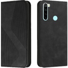 BDT Boutique Xiaomi Redmi Için Not 8t Pu Deri Cüzdan Kılıf Kickstand Manyetik Folio (Yurt Dışından)