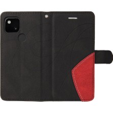 BDT Boutique Kart Yuvası Standı ile Google Piksel 5 Için Kılıf Pu Deri Flip Folio Kılıf (Yurt Dışından)