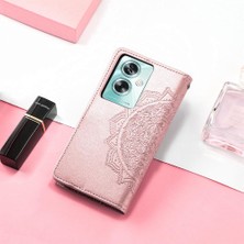 BDT Boutique Oppo A79 Flip Kapak Için Kılıf Basit Iş Zarif Desen Darbeye (Yurt Dışından)