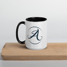 Bexdore Logo A - Içi Renkli Kupa - Ingilizce Kahve Kupa