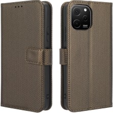 BDT Boutique Huawei Nova Y61 Kart Tutucu Kapak Manyetik Cüzdan Kickstand (Yurt Dışından)