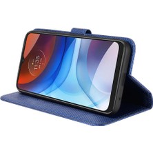 BDT Boutique Motorola Moto E7 Güç Kickstand Manyetik Cüzdan Kapak Kart Tutucu Için Kılıf (Yurt Dışından)