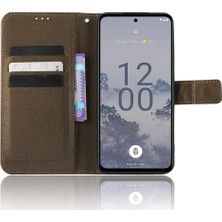 BDT Boutique Nokia X30 5g Kapak Kickstand Manyetik Cüzdan Kart Tutucu Için Kılıf (Yurt Dışından)