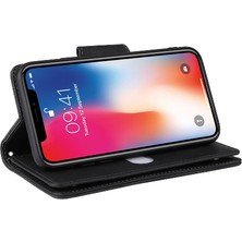 BDT Boutique Iphone X/xs Kart Tutucu Fermuar Cüzdan Kapak El Kayışı ile (Yurt Dışından)