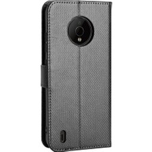 BDT Boutique Nokia C200 Kickstand Manyetik Cüzdan Kart Tutucu Kapak Için Kılıf (Yurt Dışından)