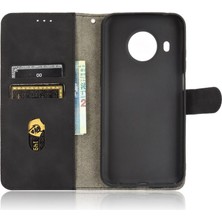 BDT Boutique Kart ile Nokia X10 Tam Koruma Deri Folio Flip Case Için Kılıf (Yurt Dışından)