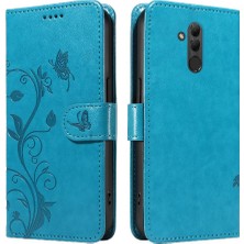 BDT Boutique Huawei Mate 20 Lite Için Flip Case ve Kart Yuvası Cüzdan Telefon Kılıfı ile (Yurt Dışından)