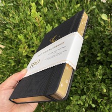 GongtuShop Kahverengi Tarzı A5 Altın ​​kenarlar A5 Hilal Nokta Izgara Defter Noktalı Dergi Altın Kenarları Yan Sakura Oyma 160GSM Bambu Kalın Beyaz Renkli Kağıt (Yurt Dışından)