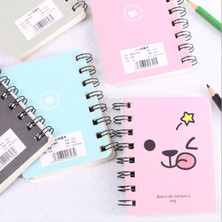 GongtuShop Tip2 Stili Diğer Ute Kawaii Karikatür Bobin Yaratıcı Küçük Defter Küçük Taze Taşınabilir Mini Not Defteri Kırtasiye Kitap Öğrenci Çocuk Hediyeler (Yurt Dışından)