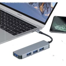 Concord BYL-2013TU 4 In 1 Usb-A & Type-C USB Hub USB Çoğaltıcı	