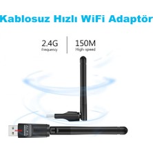 Alfa W114 150MBPS 2.4ghz 3dbi USB Antenli Kablosuz Adaptör