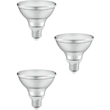 Osram Ledvance 10W (75W) PAR30 Dim Edilebilir LED Ampul Sarı - 3 Adet Işığı Kısılabilir Lamba