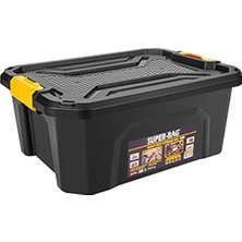 Super-Bag Plastik Süper Bag Saklama Kutusu 20 Lt 2 Parça