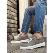 BOA BA0152 Bağcıklı Yüksek Taban Kahve Kırçıllı Erkek Ayakkabı