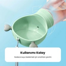 Dolce Pets Kedi Köpek Taşınabilir Çift Hazneli Seyahat Için Mama Kabı ve Taşınabilir Suluk