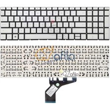 Afila Hp 15-DW3055NT 54T69EA, 15-DW3056NT 54T70EA Notebook Klavyesi Gri Tr