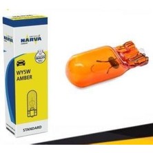 Ölmez Oto Yedek Parça 12V 5W Dipsiz Sarı Ampül 2827