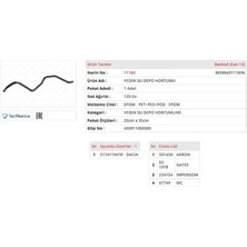 Genleşme Şişe Hortumu Dacıa Dokker / Lodgy / Duster / Logan Iı / Sandero Iı 1.6 Mpı