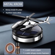 Toniazon  Oto Parfüm Helikopter - Metal Krom