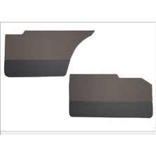 Kapı Dösemesı Gri Kadıfe Kumas Dogan Em Ym